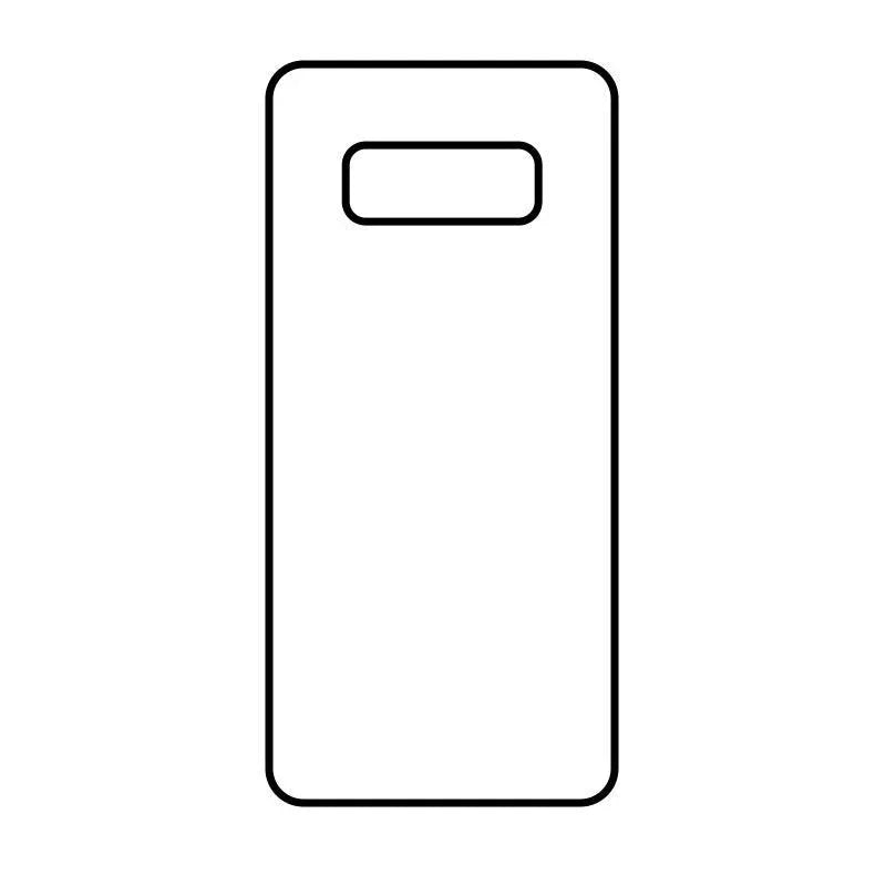 Coque-sublimation.fr Coque Sublimable Samsung Galaxy Note 8 Coque Sublimation Samsung Galaxy Note - Contour noir Coque Sublimation Samsung Galaxy Note - Contour noir
