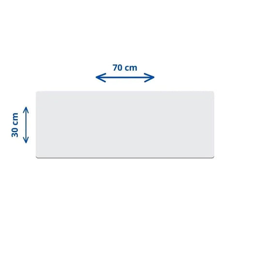 Sublimerbar musematte 30x70 stor størrelse