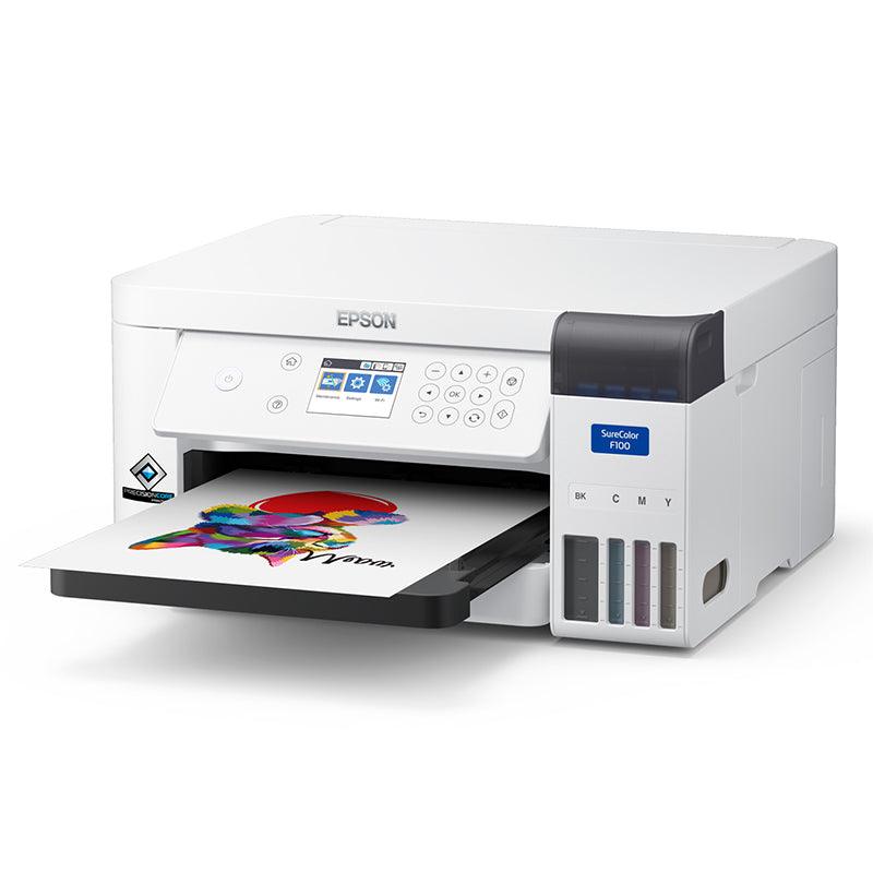 Epson imprimante à sublimation SC-F100 + 1 Jeu d'encre