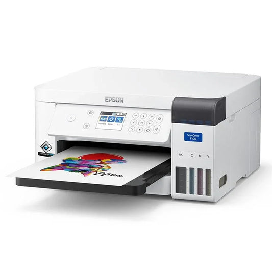 Epson sublimacinis spausdintuvas SC-F100 + 1 rašalo rinkinys