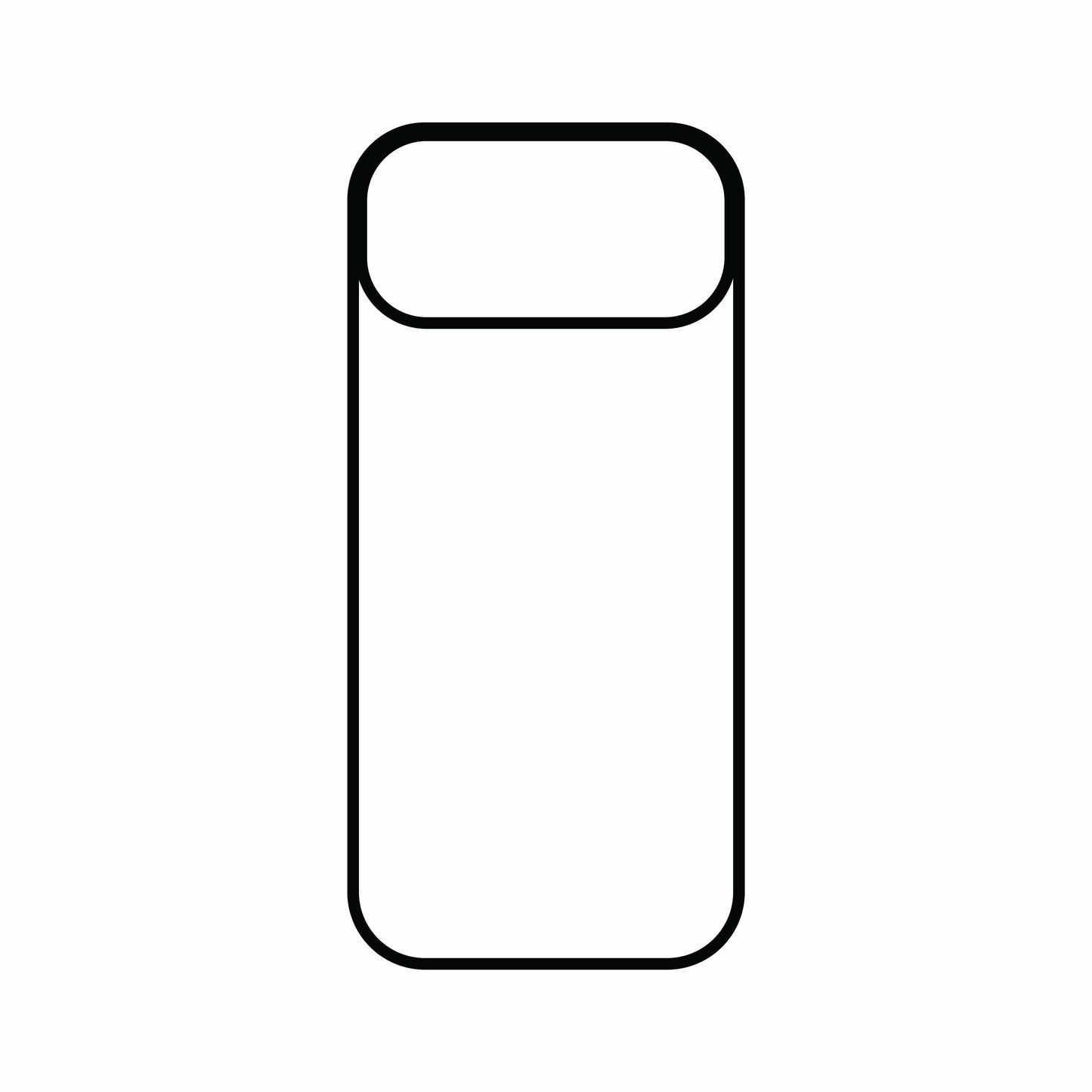 Apple Sublimatie Case MagSafe Compatibel - Zwarte Omtrek