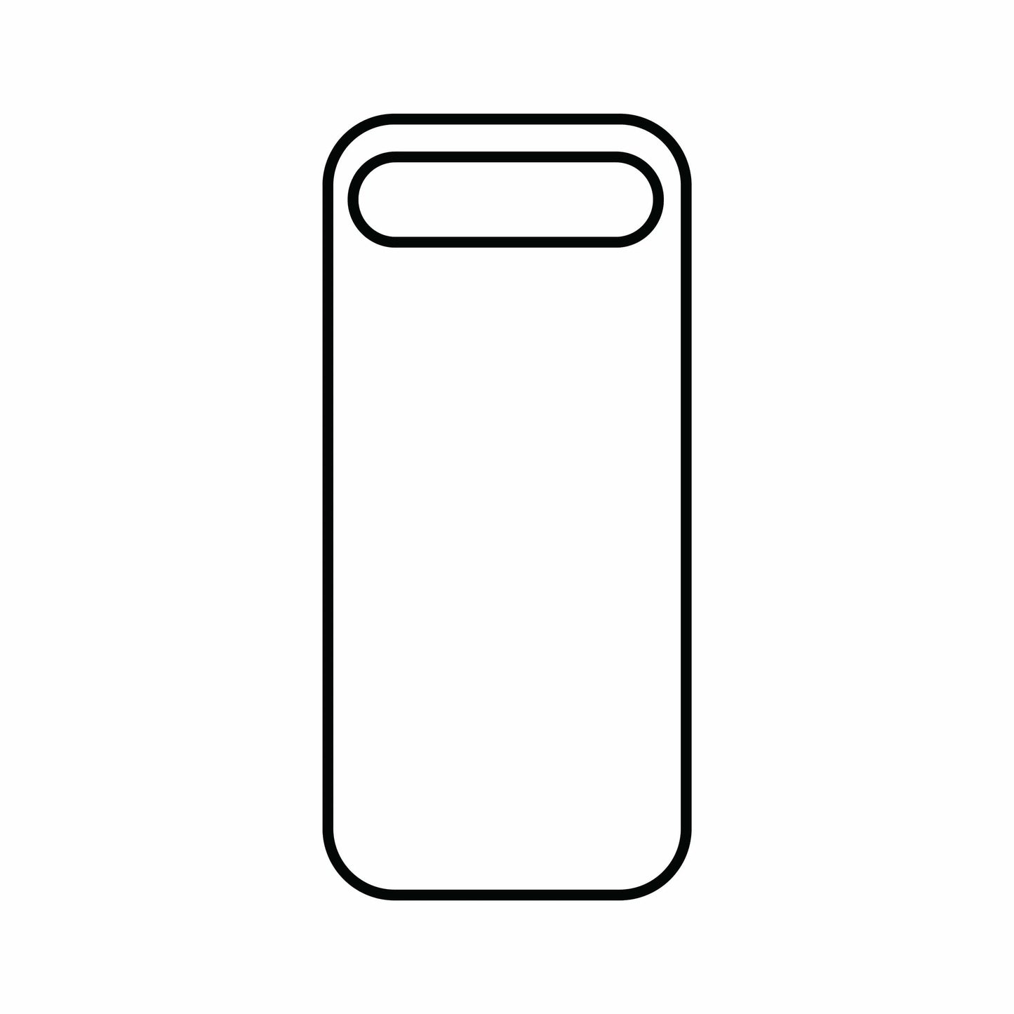 Coque-sublimation.fr Coque Sublimable iPhone 17 Air Coque Sublimation Apple Compatible MagSafe - Contour noir Coque Sublimation Apple Compatible MagSafe - Contour noir