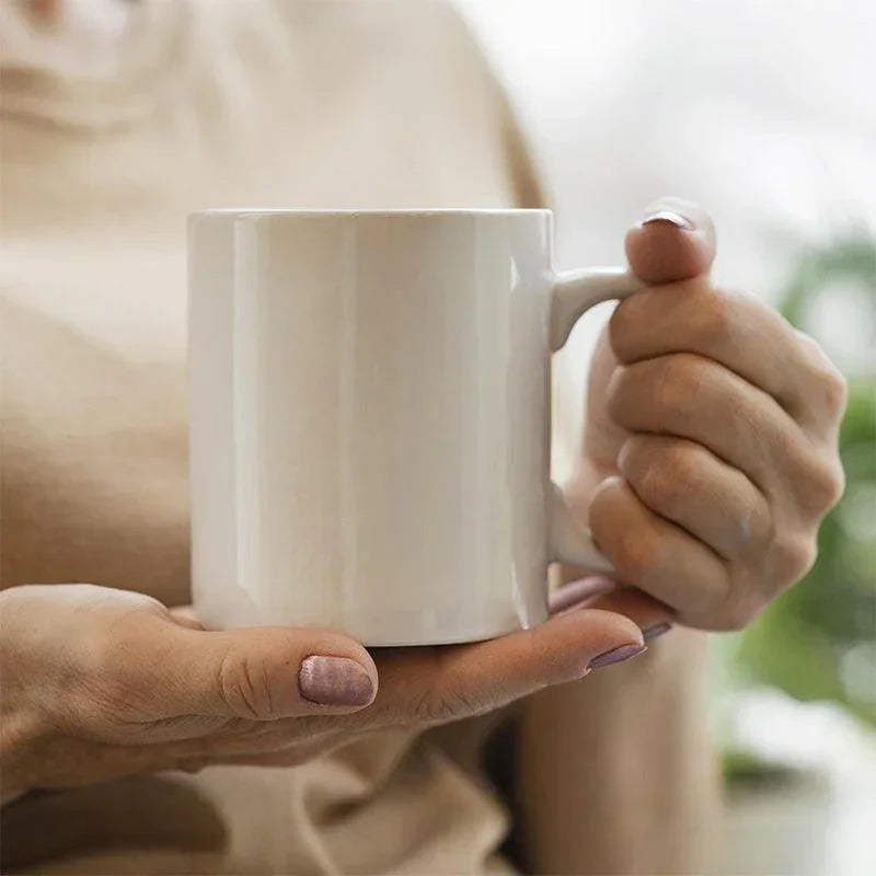 Coque sublimation Mug Mug blanc en céramique sublimable mat Mug blanc en céramique sublimable mat