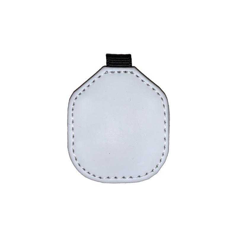 Porte-clés en cuir vierge à sublimation en similicuir