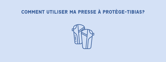 Utiliser facilement une presse à protège tibia pour impression en sublimation
