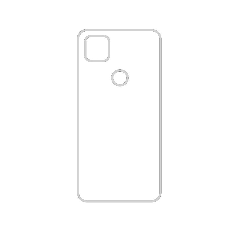 Coque sublimation 2D TPU pour Google Pixel 9Pro, 9 5G, 8A, 8, 7 Pro, 7, 6, 5, 4, 3XL, 3. La plaque arrière en aluminium dédiée à la sublimation permet la personnalisation de la coque.