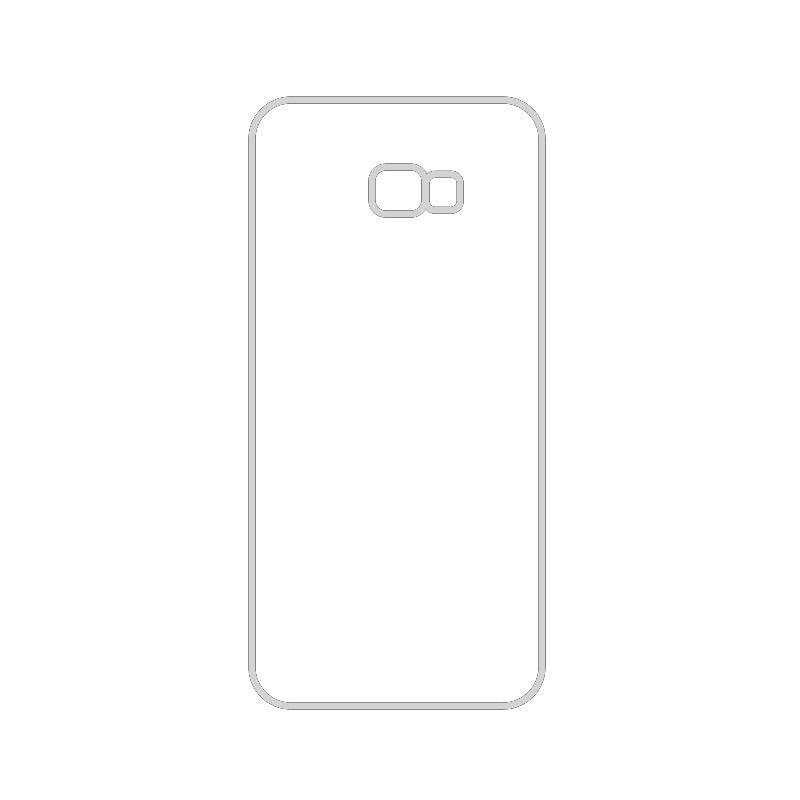 Coque sublimation 2D TPU pour Samsung Galaxy J8, J7, J6 Plus, J6, J5, J4 Prime, J4, J3, J2. La plaque arrière en aluminium dédiée à la sublimation permet la personnalisation de la coque.