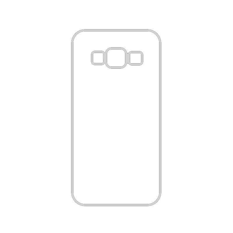 Coque sublimation 2D TPU pour Samsung Galaxy J8, J7, J6 Plus, J6, J5, J4 Prime, J4, J3, J2. La plaque arrière en aluminium dédiée à la sublimation permet la personnalisation de la coque.