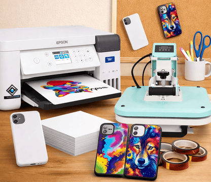 Pack Démarrage Sublimation. Machines pour personnaliser des coques de téléphone