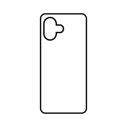 Coque sublimation 2D TPU pour Samsung Galaxy A07. La plaque arrière en aluminium dédiée à la sublimation permet la personnalisation de la coque.