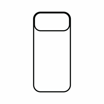 Coque Sublimation Apple Compatible MagSafe - Contour noir