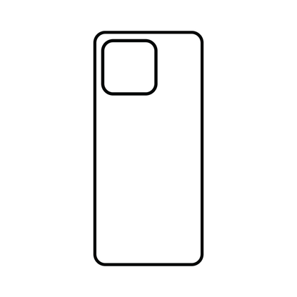 Coque sublimation 2D TPU pour Mi 15. La plaque arrière en aluminium dédiée à la sublimation permet la personnalisation de la coque.