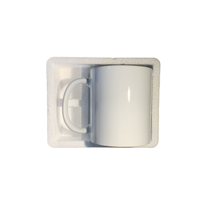 Polystyrene shipping mug box