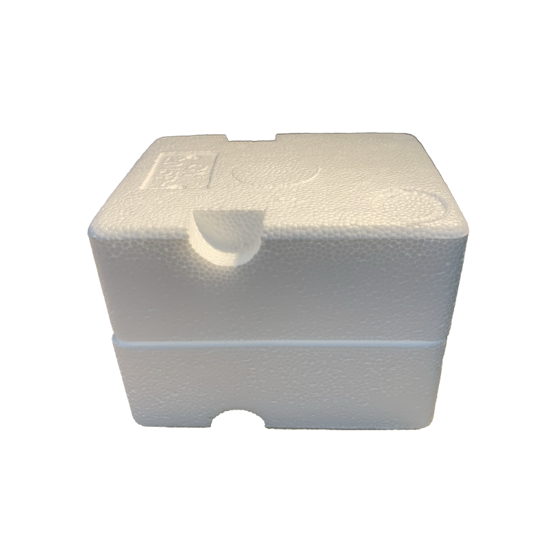 Polystyrene shipping mug box