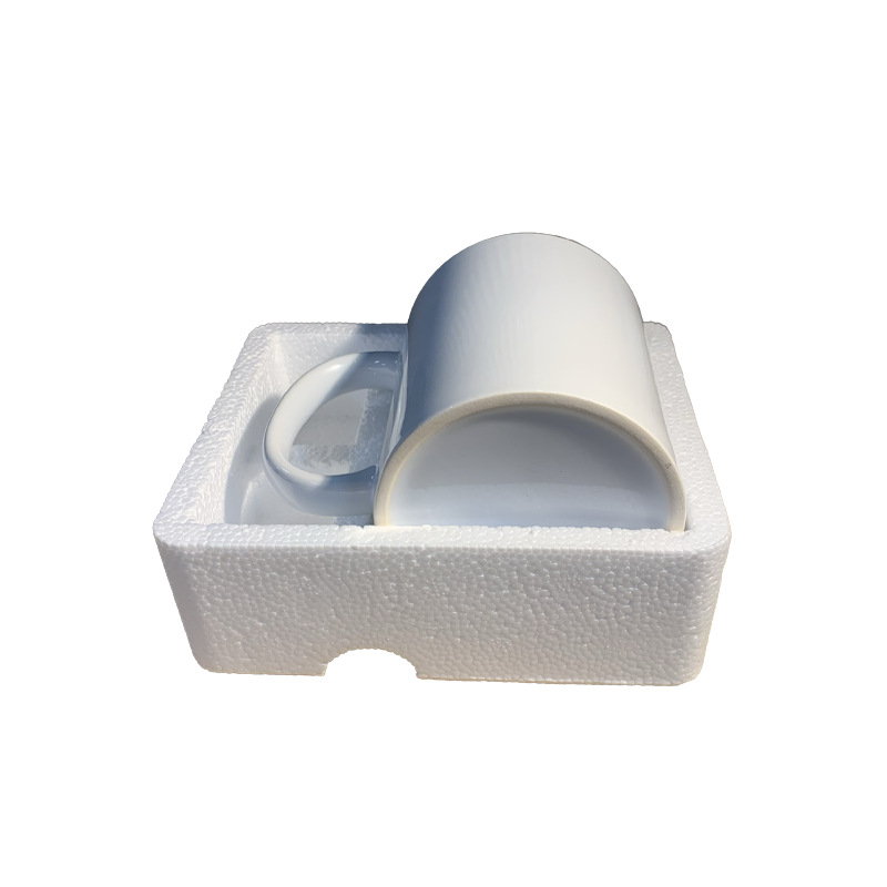 Polystyrene shipping mug box