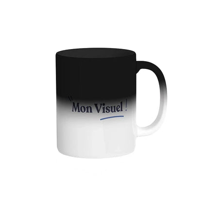 Coque sublimation Mug Avec Boite Emballage polyester d'expédition Mug magique en céramique mat sublimable 325cl Mug magique en céramique mat sublimable 325cl