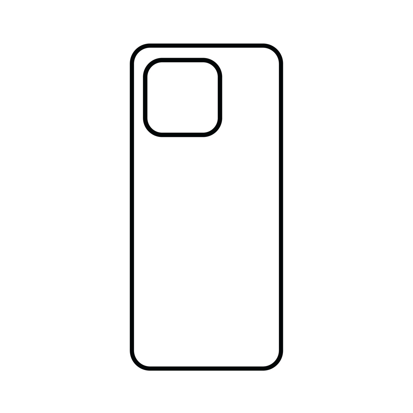 Coque sublimation 2D TPU pour One Plus 13T. La plaque arrière en aluminium dédiée à la sublimation permet la personnalisation de la coque.