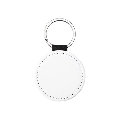 Faux Leather Sublimation Blank Leather Keychain