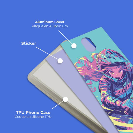 Vidéo qui présente une coque 2D TPU