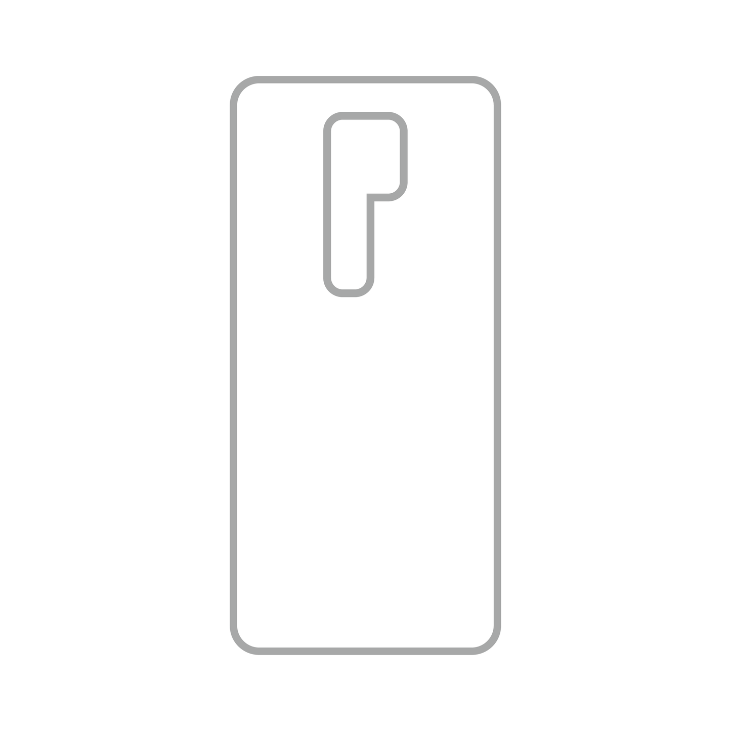 Coque sublimation 2D TPU pour Redmi 9. La plaque arrière en aluminium dédiée à la sublimation permet la personnalisation de la coque.