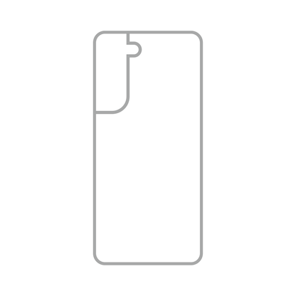 Coque sublimation 2D TPU pour Samsung Galaxy S22. La plaque arrière en aluminium dédiée à la sublimation permet la personnalisation de la coque.