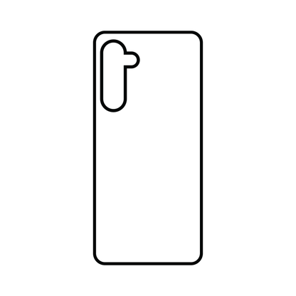 Coque sublimation 2D TPU pour Samsung Galaxy S et A. La plaque arrière en aluminium dédiée à la sublimation permet la personnalisation de la coque.