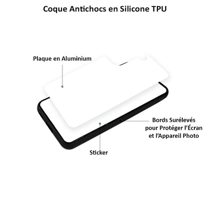 Coque Sublimation Xiaomi Poco - Contour transparent
