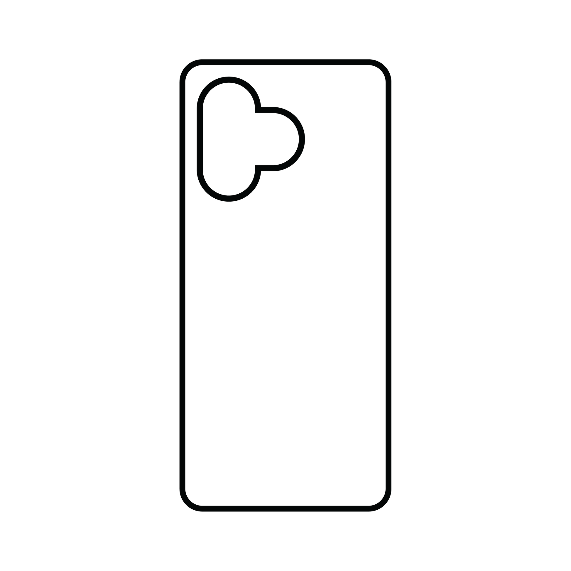 Coque sublimation 2D TPU pour Xiaomi Redmi 13. La plaque arrière en aluminium dédiée à la sublimation permet la personnalisation de la coque.